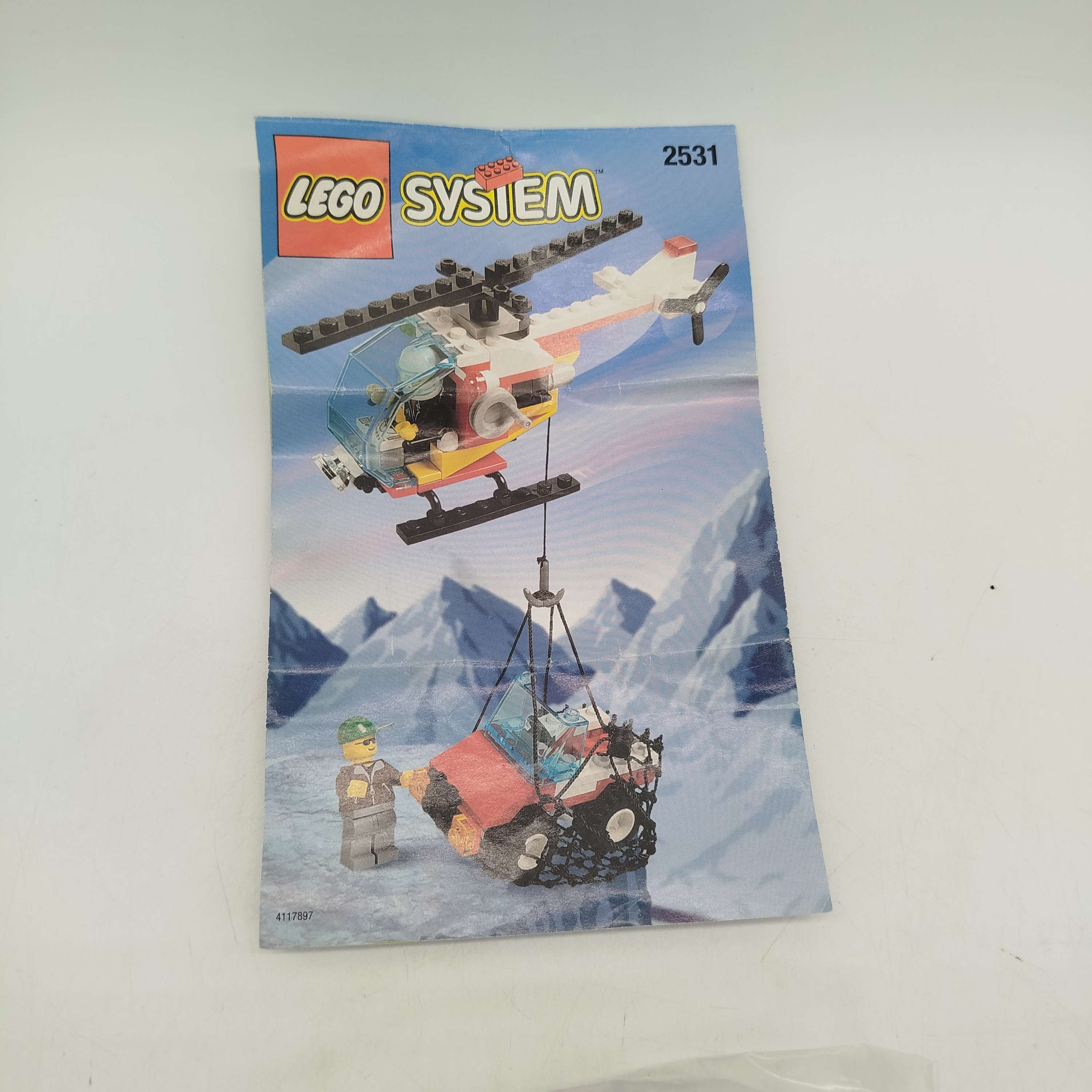 LEGO Rescue Chopper 2531 Hubschrauber, gebraucht, ab 6 7 8 Jahre | ✅ geprüft
